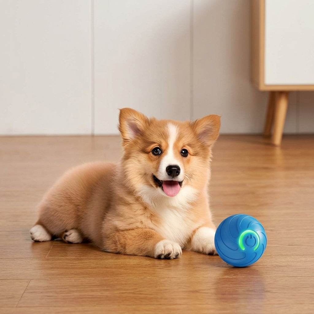 Smart Dog-Entertaining Bouncing Ball