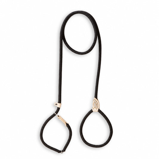 Beige P-Chain Leash for Small Dogs