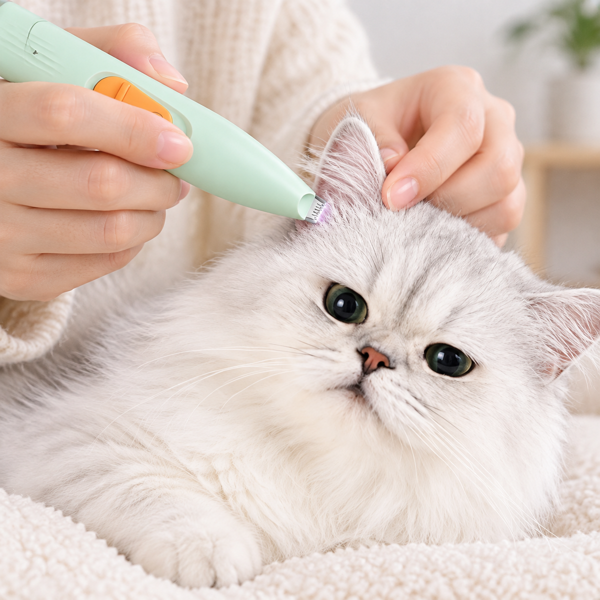 LED Rechargeable Pet Paw Hair Trimmer