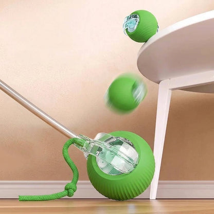 Green Automatic Obstacle Avoidance Interactive Toy