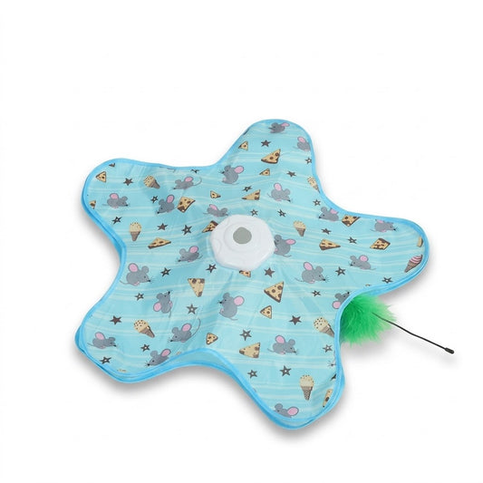 Cat Hunting Toy—Sound-Emitting, Smart Rotating, Electric Toy for Dogs and Cats to Keep Themselves Entertained